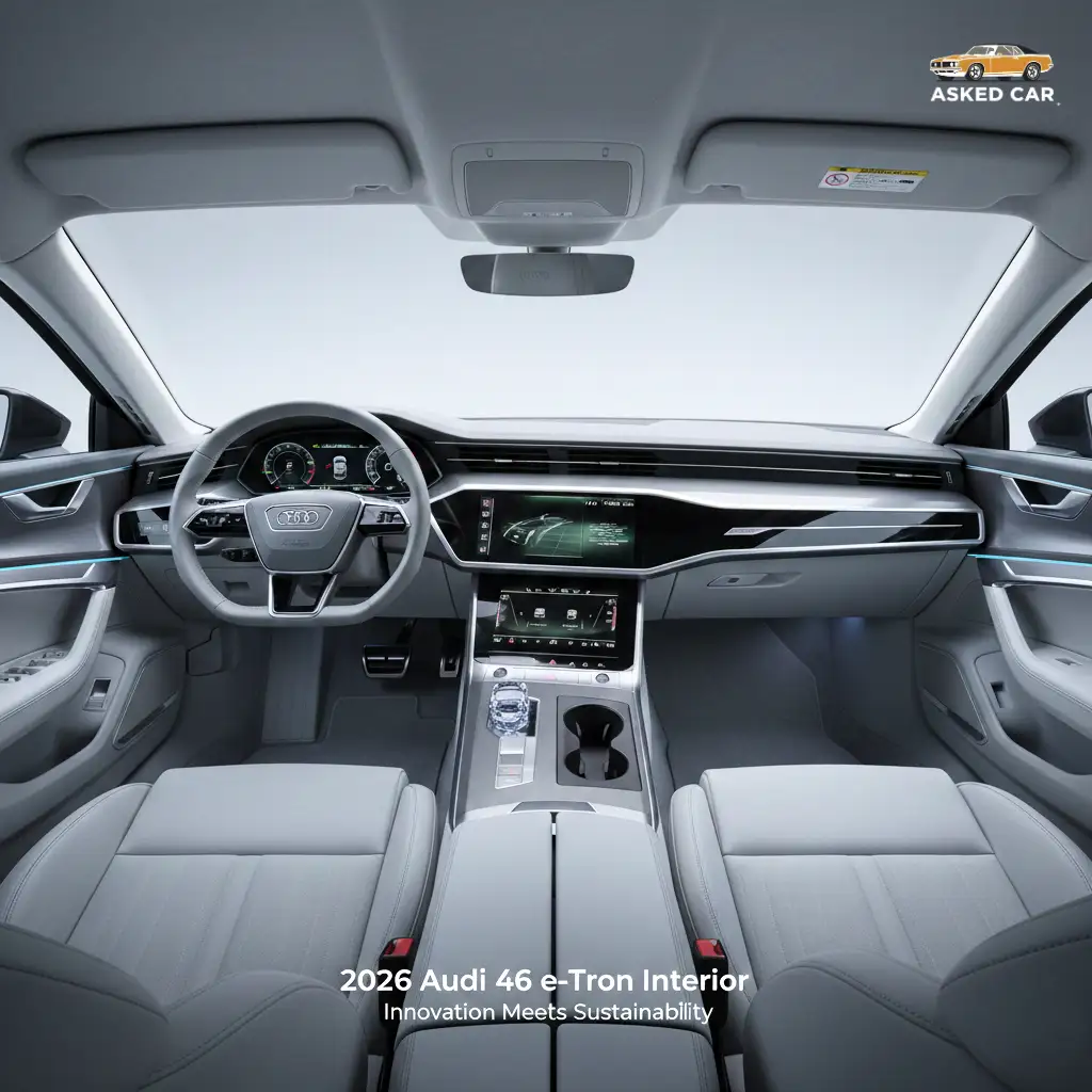 2026 Audi A6 e-Tron Technology & Interior