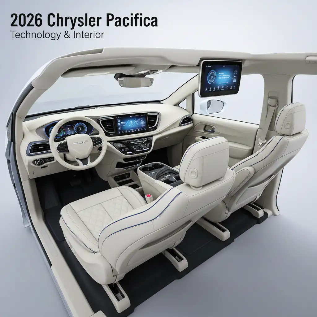 2026 Chrysler Pacifica Technology & Interior