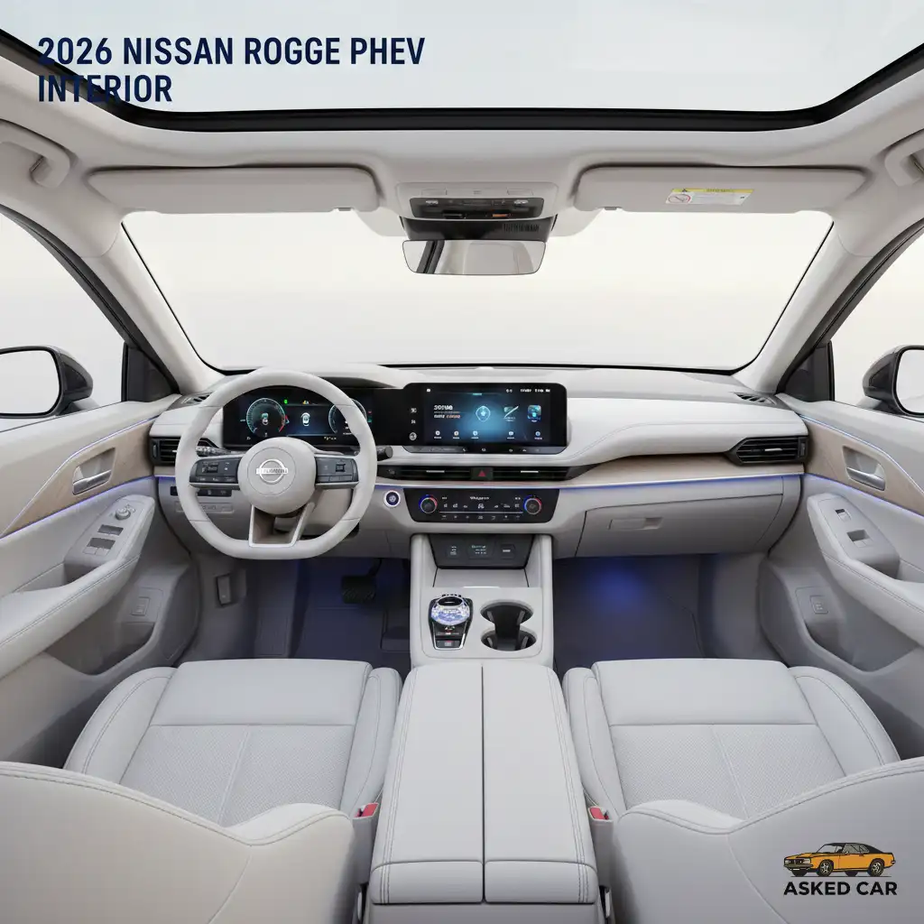 2026 Nissan Rogue PHEV Interior Technology & Interior