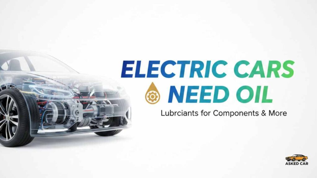 Do Electric Cars Need Oil EV Fluid Guide