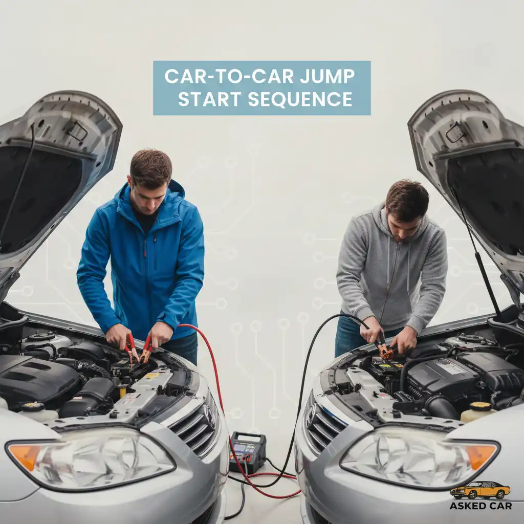 The Classic Method Car-to-Car Jump Start Sequence
