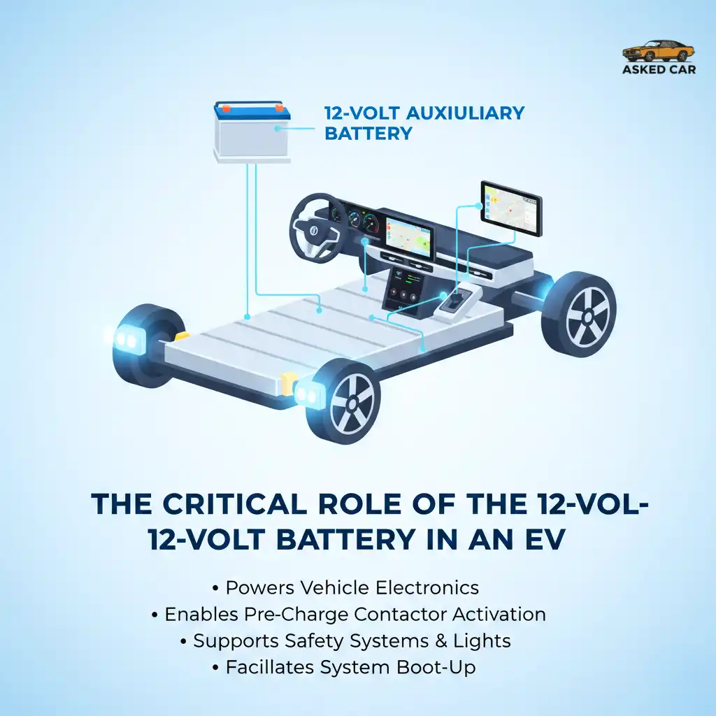 The Critical Role of the 12-Volt Battery in an EV