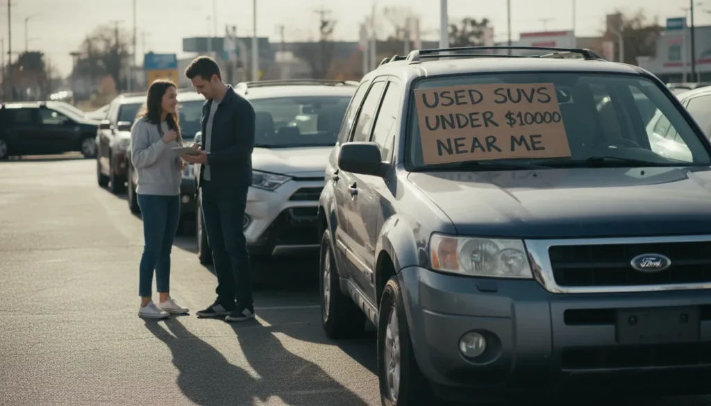 Most Used SUVs Under $10000 Near Me (2026 Guide)